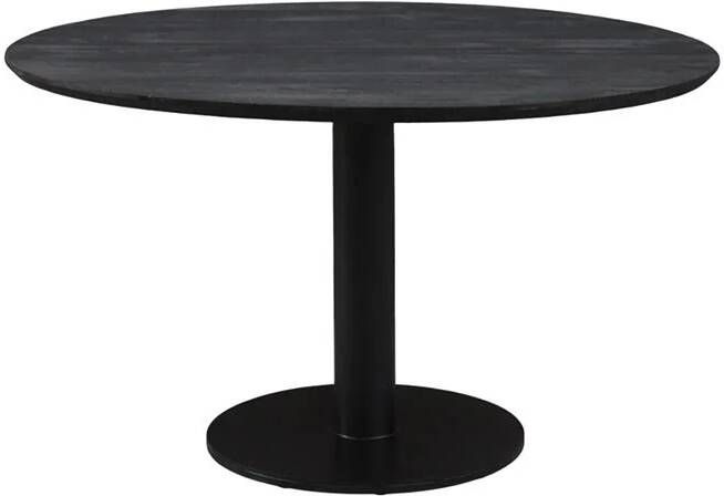Old Inn Wonen Eettafel Berlijn rond 150cm zwart