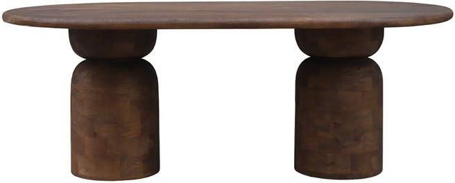 Old Inn Wonen Eettafel Lissabon ovaal 160cm