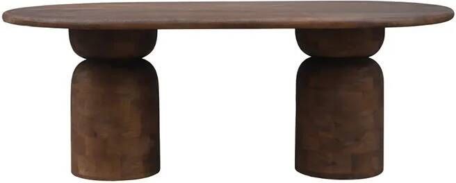 Old Inn Wonen Eettafel Lissabon ovaal 200cm