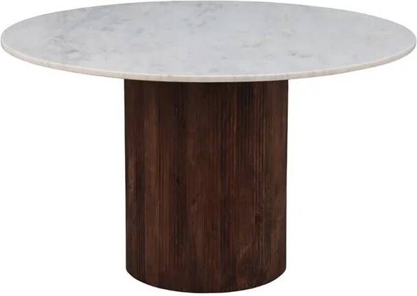 Old Inn Wonen Eettafel Parijs rond 130cm