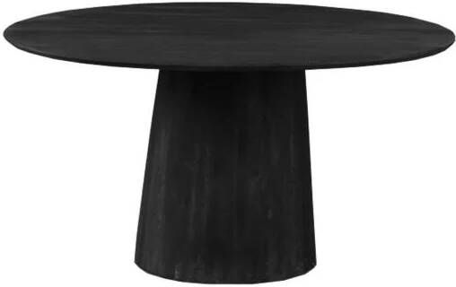 Old Inn Wonen Old Inn Eetkamertafel Oslo 150cm Zwart