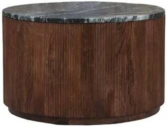 Old Inn Wonen Salontafel Lyon zwart 80cm