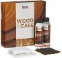 Oranje Furniture Care Onderhoudsmiddel Wood Wax & Oil Kit Zwart Leder - Thumbnail 1