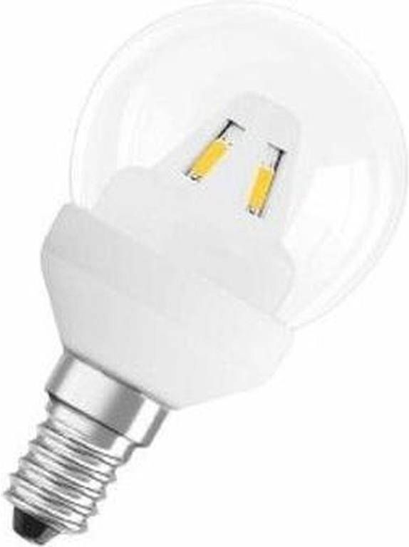 Osram Led kogel E14 2w|15w helder 2700k