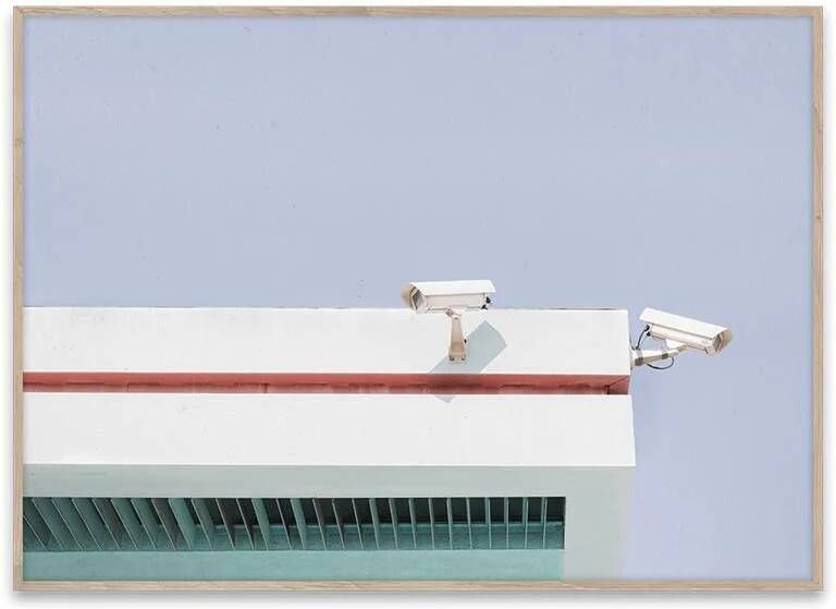 Paper collective Poster Mikal Strom Los Angeles is pink 02 50x70cm