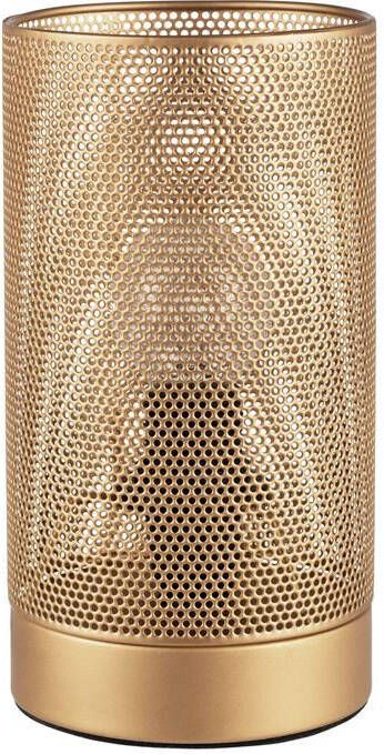 Pauleen Golden Mesh Tafellamp E14 20W Goud