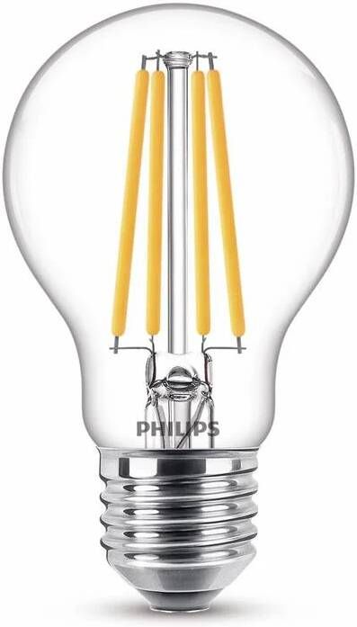Philips LED Lamp Transparant 100 W E27 warmwit licht