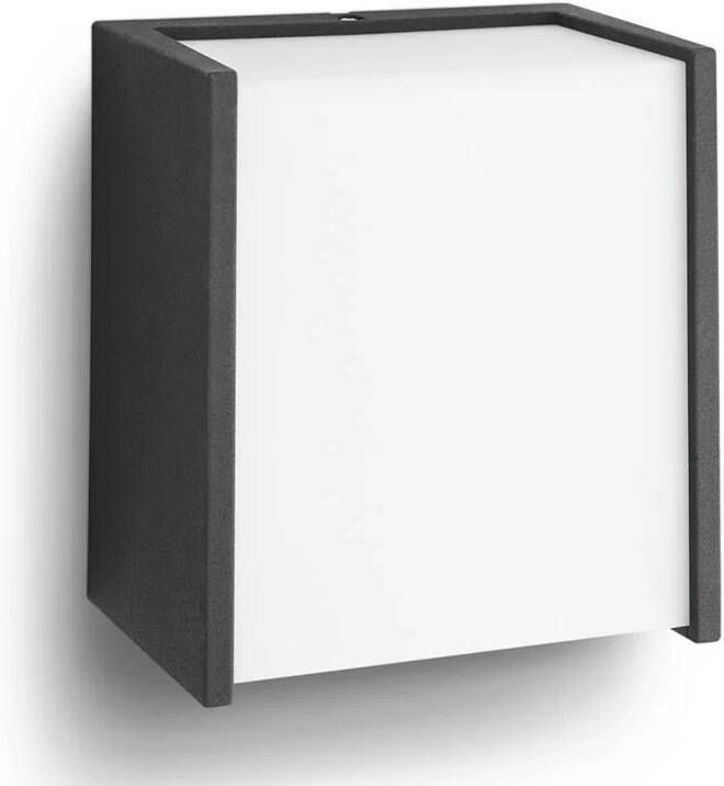 Philips Macaw Wandlamp Zwart 1x3W SELV