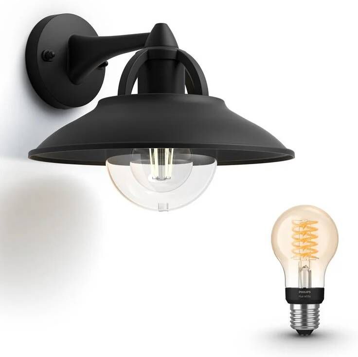 Philips Hue Philips Mygarden Cormorant Wandlamp Incl. Hue White Filament
