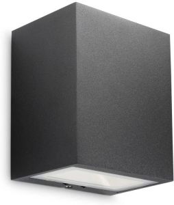 Philips Massive Dakota Wandlamp Tuinspot Zwart