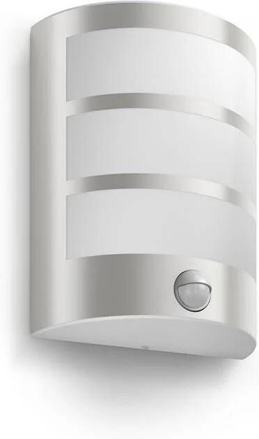 Philips Wandlamp Python Chroom Led 6w Met Sensor
