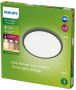 Philips Plafondlamp Superslim Zwart ⌀25cm 15w - Thumbnail 1