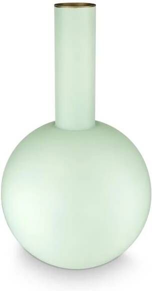 Pip Studio Flower vase Blue vase Metal 24.5x42cm