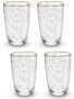 Pip Studio Floral Longdrinkglazen Servies Set van 4 drinkglazen Gebloemd 400ml - Thumbnail 2