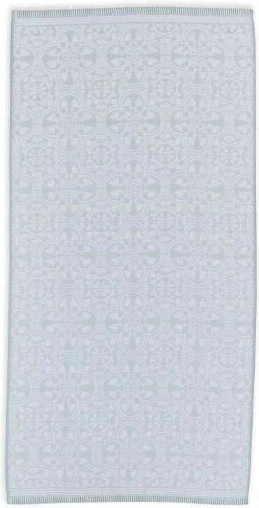 PiP Studio grote handdoek tile de pip lichtblauw 70x140 cm - Foto 2