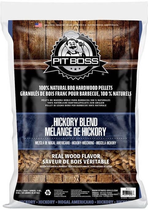 PITBOSS Pit Boss Hardhout Pellets 9 kg Hickory Blend