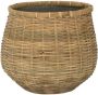 Pottery Pots Bloempot-Plantenbak Cement-Bamboe D 35 cm H 30 cm - Thumbnail 2