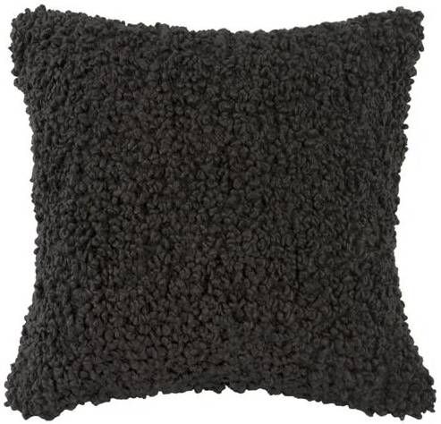 Present time Cushion Purity square cotton black