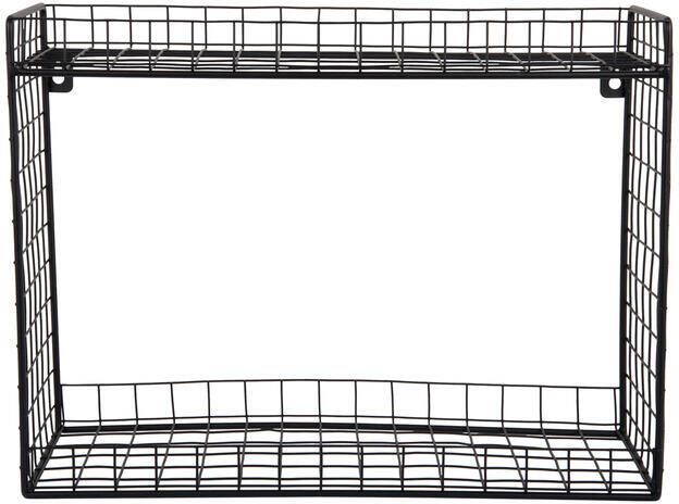 Present time Wall Rack Reja Double Layer