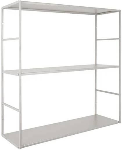 Present time Wandrek Level Metaal Mat Warm Grijs 60x16x45cm