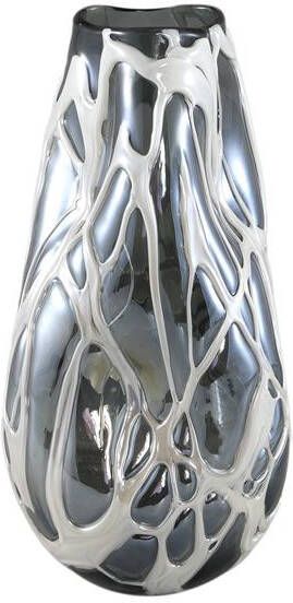 PTMD Collection Ptmd Vaas Conck 16x16x36 Cm Glas Grijs