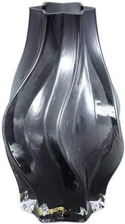 PTMD Florence Vaas 16x16x24 cm Glas Zwart