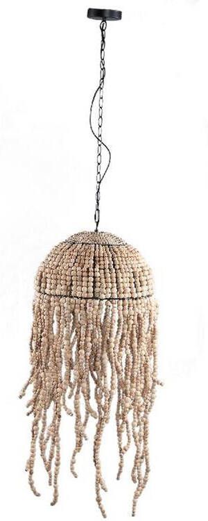 PTMD Collection Ptmd Hanglamp Doritty 42x42x99 Cm Hout Naturel