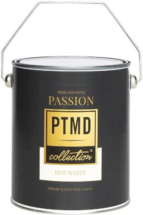 PTMD Premium Muurverf 2 5 Liter Heet Wit