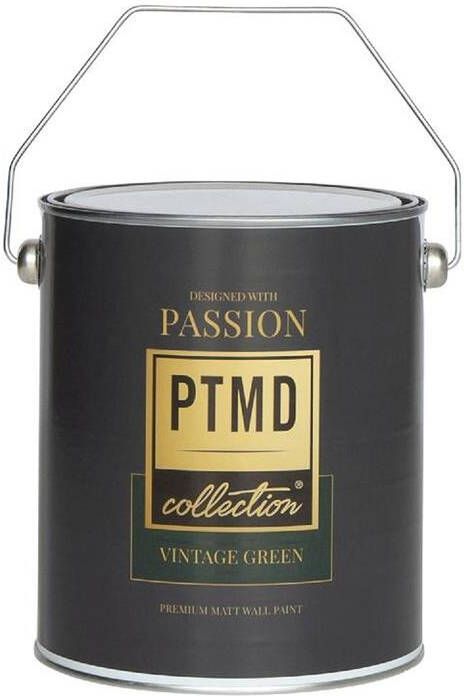 PTMD Premium Muurverf 2 5 Liter Vintage Groen