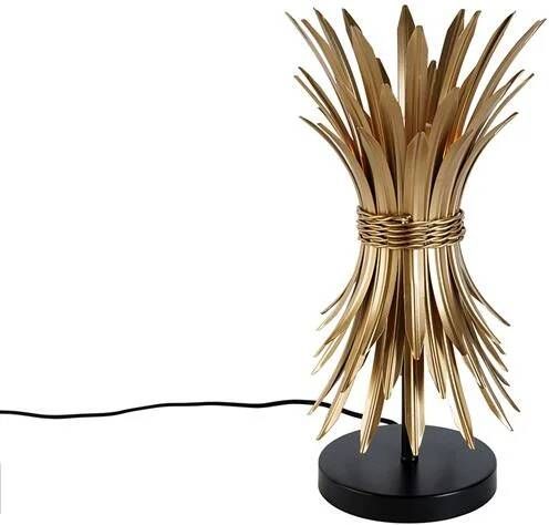 QAZQA Art Deco tafellamp goud Wesley