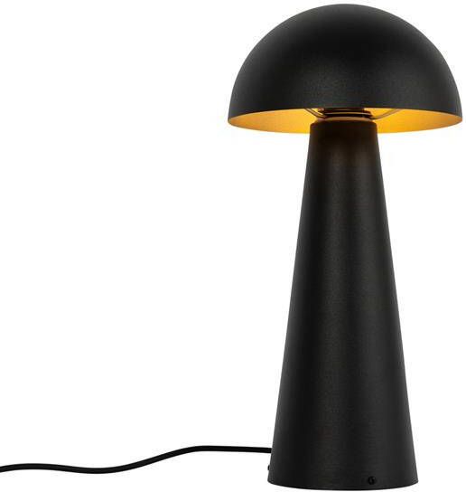 QAZQA Buiten Vloerlamp Zwart 50 Cm Mushroom