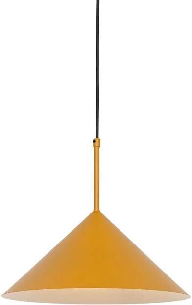 QAZQA Design hanglamp geel driehoek Triangolo