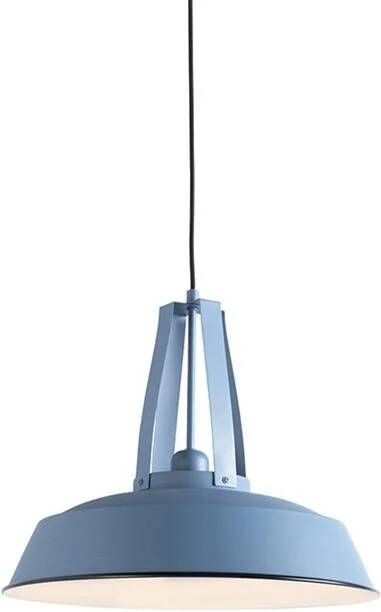QAZQA living Hanglamp 1 lichts Ø 420 mm Blauw