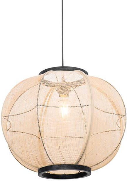 QAZQA Oosterse Hanglamp Bruin 48 Cm Rob