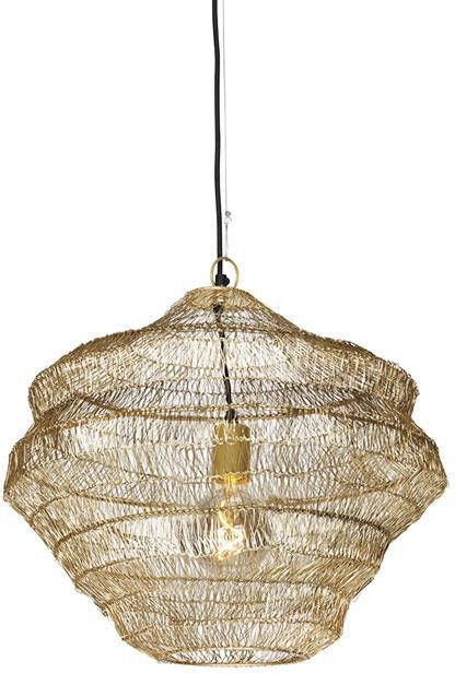 QAZQA Oosterse Hanglamp Goud 45 Cm X 40 Cm Vadi