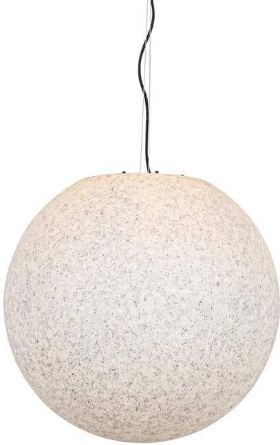 QAZQA Moderne Buiten Hanglamp Grijs 56 Cm Ip65 Nura