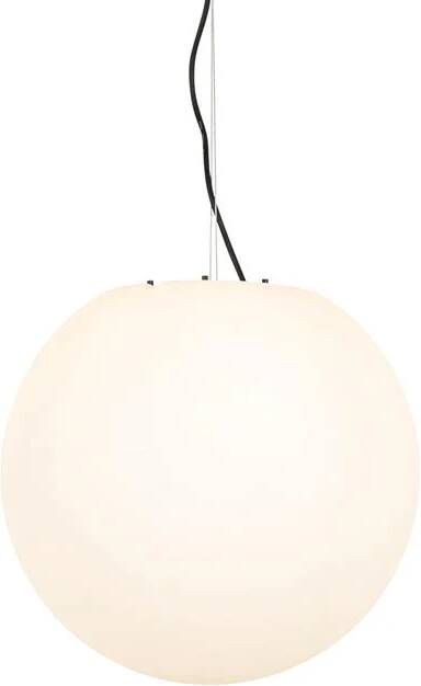 QAZQA Moderne Buiten Hanglamp Wit 45 Cm Ip65 Nura