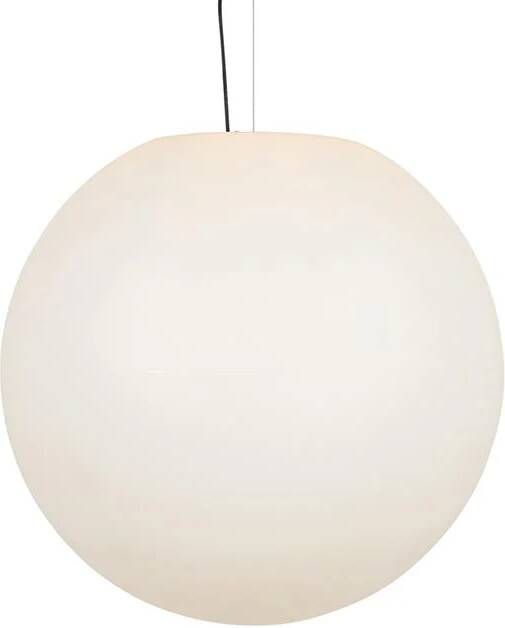 QAZQA Moderne Buiten Hanglamp Wit 77 Cm Ip65 Nura