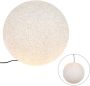 QAZQA nura Moderne Vloerlamp Staande Lamp 1 lichts H 74.7 cm Grijs Buitenverlichting - Thumbnail 2