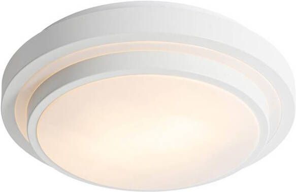 QAZQA Moderne plafondlamp wit 35 cm IP44 Walden