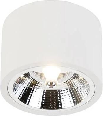 QAZQA Moderne plafondspot wit Expert