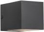 QAZQA transfer Moderne Wandlamp Up Down voor binnen 1 lichts D 105 mm Donkergrijs Woonkamer Slaapkamer Keuken - Thumbnail 2
