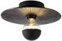 QAZQA Oosterse Plafondlamp Zwart Konge - Thumbnail 1
