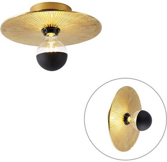 QAZQA Plafondlamp konge Goud|messing Oosters D 300mm