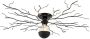 QAZQA ramuri Plafondlamp 1 lichts Ø 80 cm Zwart - Thumbnail 2