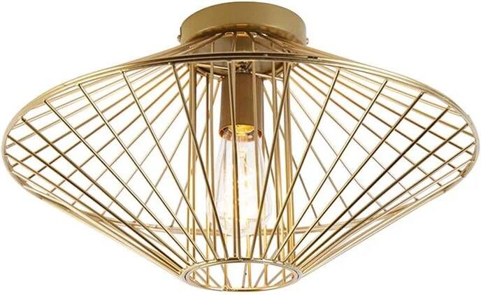 QAZQA Plafondlamp zahra Goud|messing Design D 450mm