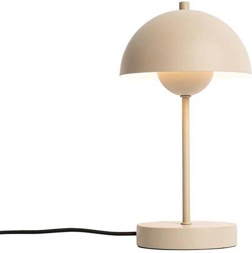 QAZQA Retro tafellamp mushroom beige Magnax Mini