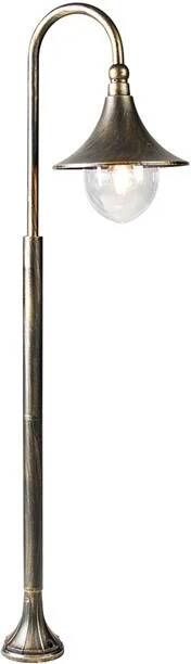 QAZQA Smart Buiten Lantaarn Antiek Goud 125 Cm Ip44 Incl. Wifi A60 Daphne