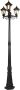 QAZQA new haven Klassieke LED Smart Lantaarn incl. wifi 3 lichts H 216.5 cm Zwart Buitenverlichting - Thumbnail 2