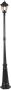 QAZQA new_orleans Klassieke LED Smart Lantaarn incl. wifi 1 lichts H 200 cm Zwart Buitenverlichting - Thumbnail 2